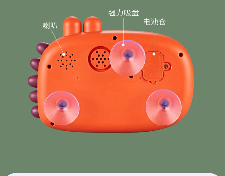 Musical Dinosaur Bubble Bath Toy – Automatic Bubble Maker for Kids | Fun Bathtub Toy for Toddlers & Babies