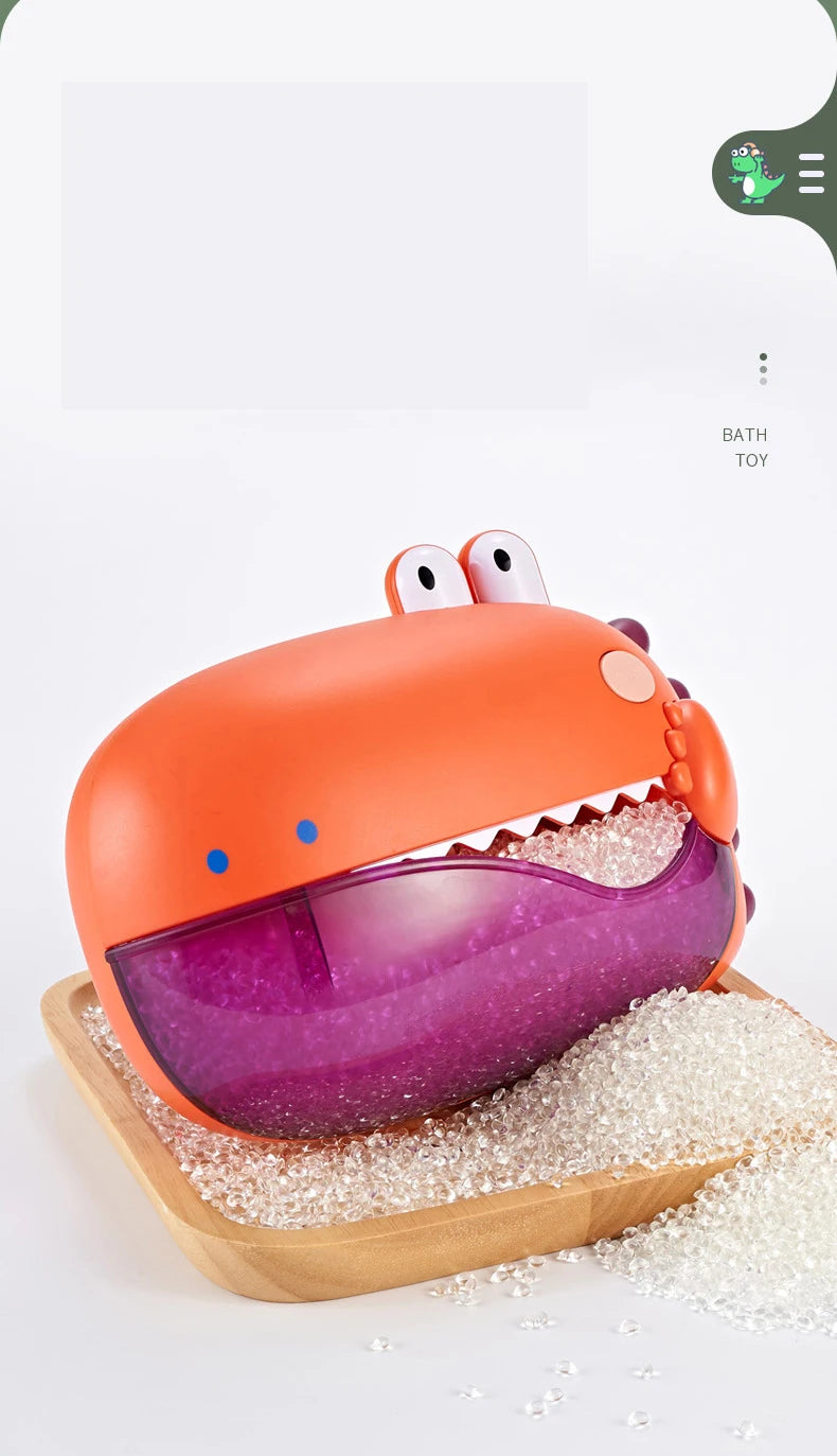 Musical Dinosaur Bubble Bath Toy – Automatic Bubble Maker for Kids | Fun Bathtub Toy for Toddlers & Babies