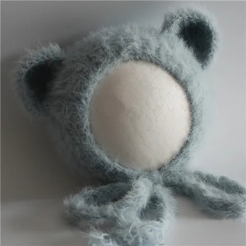Newborn Bear Hat – Soft Baby Photography Prop for Boys & Girls
