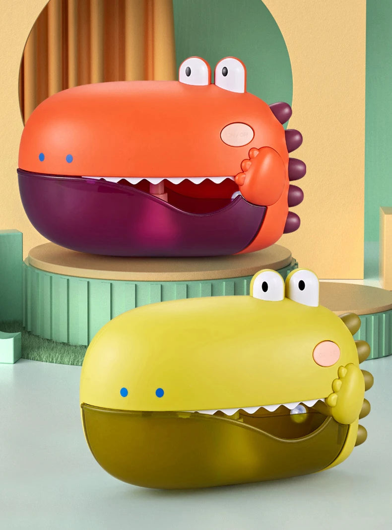 Musical Dinosaur Bubble Bath Toy – Automatic Bubble Maker for Kids | Fun Bathtub Toy for Toddlers & Babies