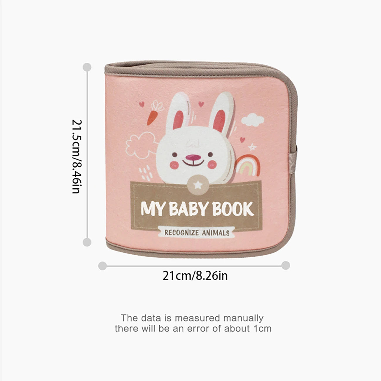 Soft Cloth Baby Books – Early Learning & Sensory Educational Toy Set for Infants & Toddlers | Parent-Child Interactive Books