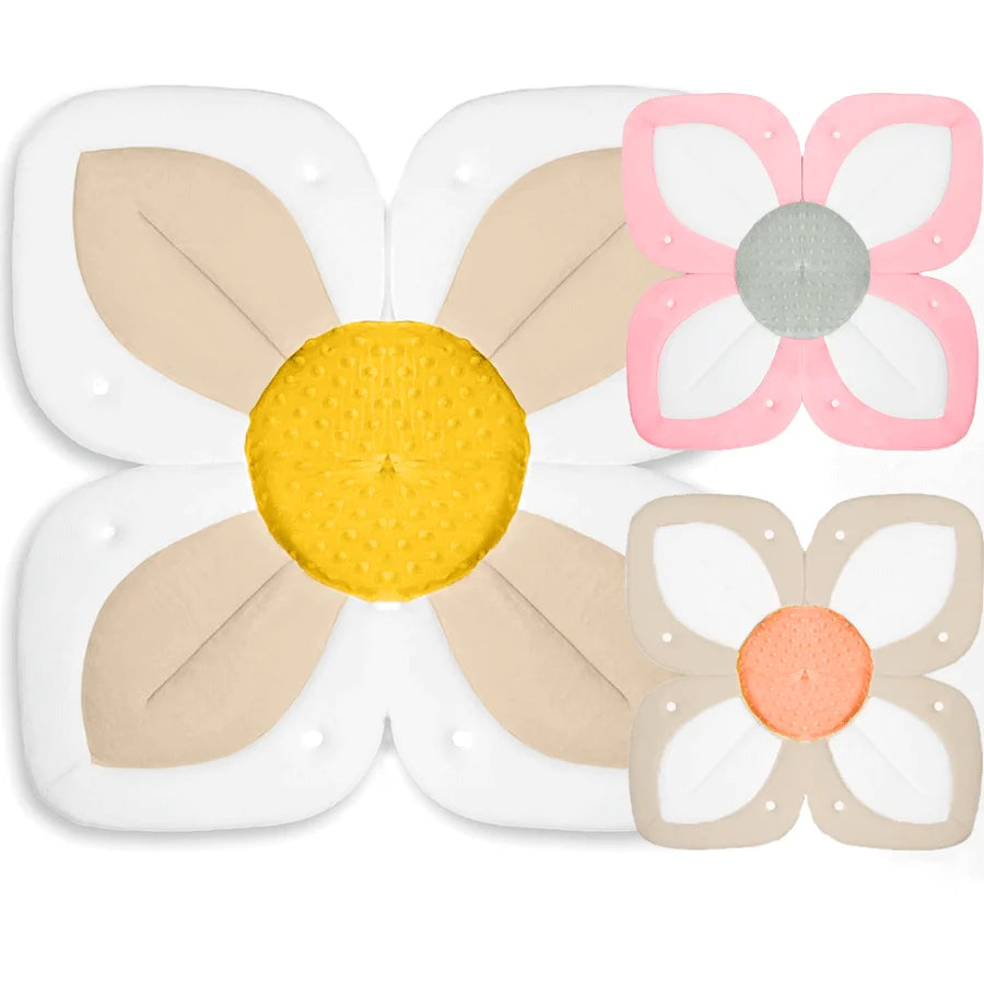 Flower Baby Bath Pad – Soft Infant Bathtub Cushion for Sink & Tub