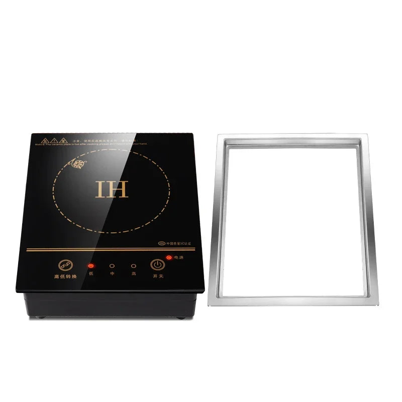 Portable Electric Induction Cooktop – 800W Mini Hot Pot & Tea Boiler Stove, Waterproof Burner