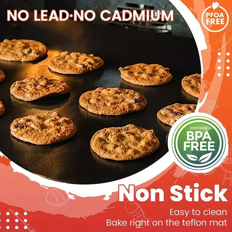 Heavy Duty Non-Stick Oven Liners Mat – 2‑Pack (16″×13″) BPA & PFOA Free