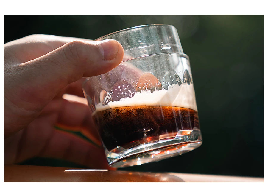 Portable Hand-Press Espresso Maker | Enjoy Hot & Cold Brew on the Move.