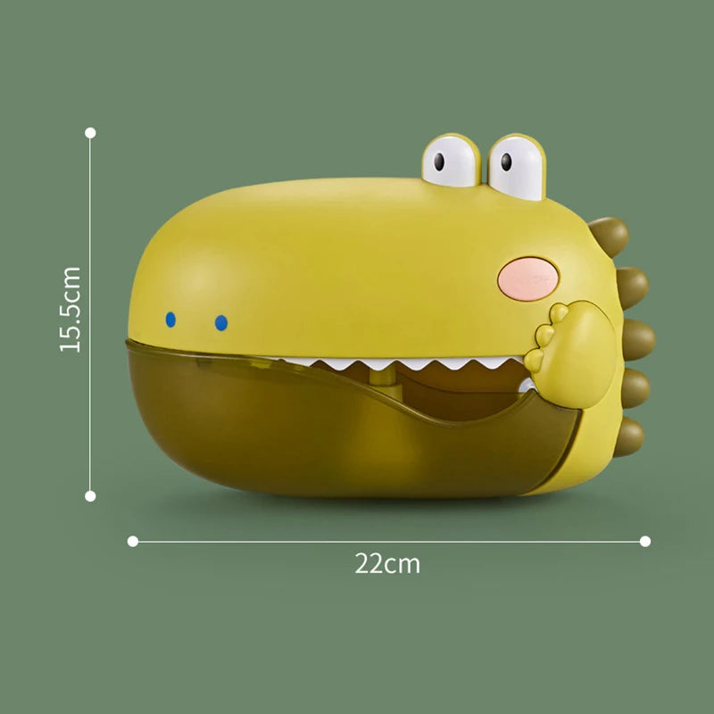 Musical Dinosaur Bubble Bath Toy – Automatic Bubble Maker for Kids | Fun Bathtub Toy for Toddlers & Babies