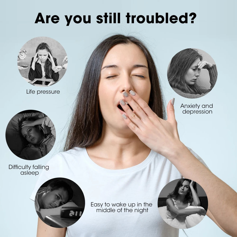 Anxiety Relief Sleep Aid – EMS Microcurrent Stress & Insomnia Device