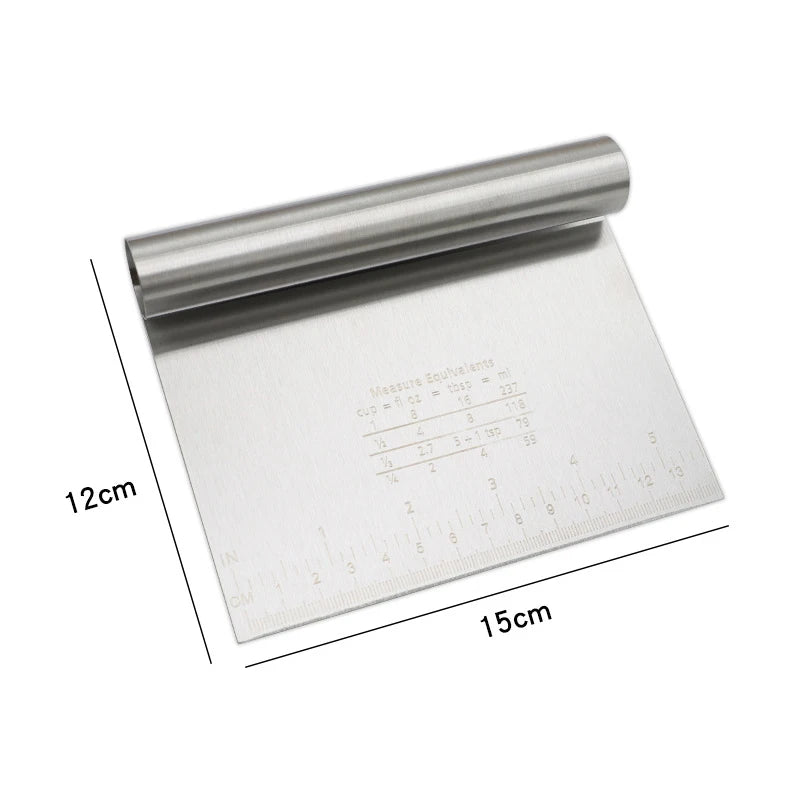 Stainless Steel Cake Scraper & Smoother