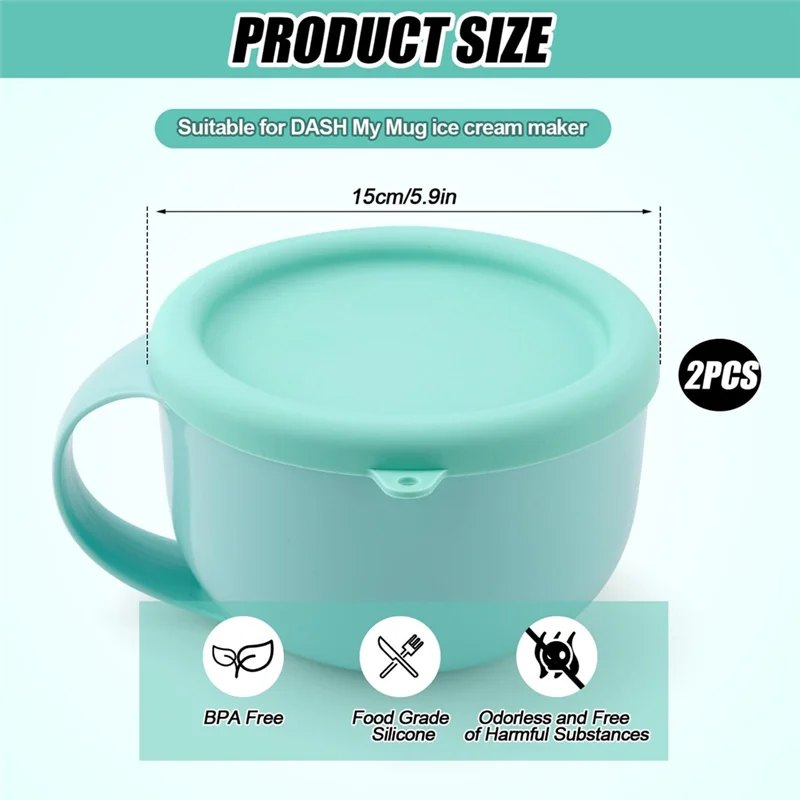 Compact Dash Mug Silicone Lids (2-Pack)