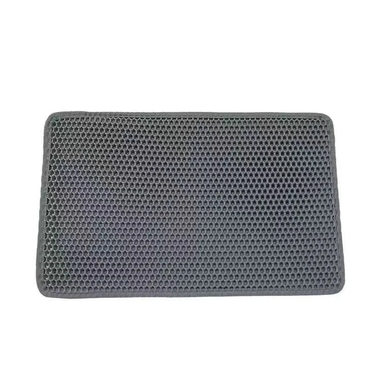 Double-Layer Waterproof Cat Litter Mat – Non-Slip, Easy-Clean Trap Pad for Litter Boxes