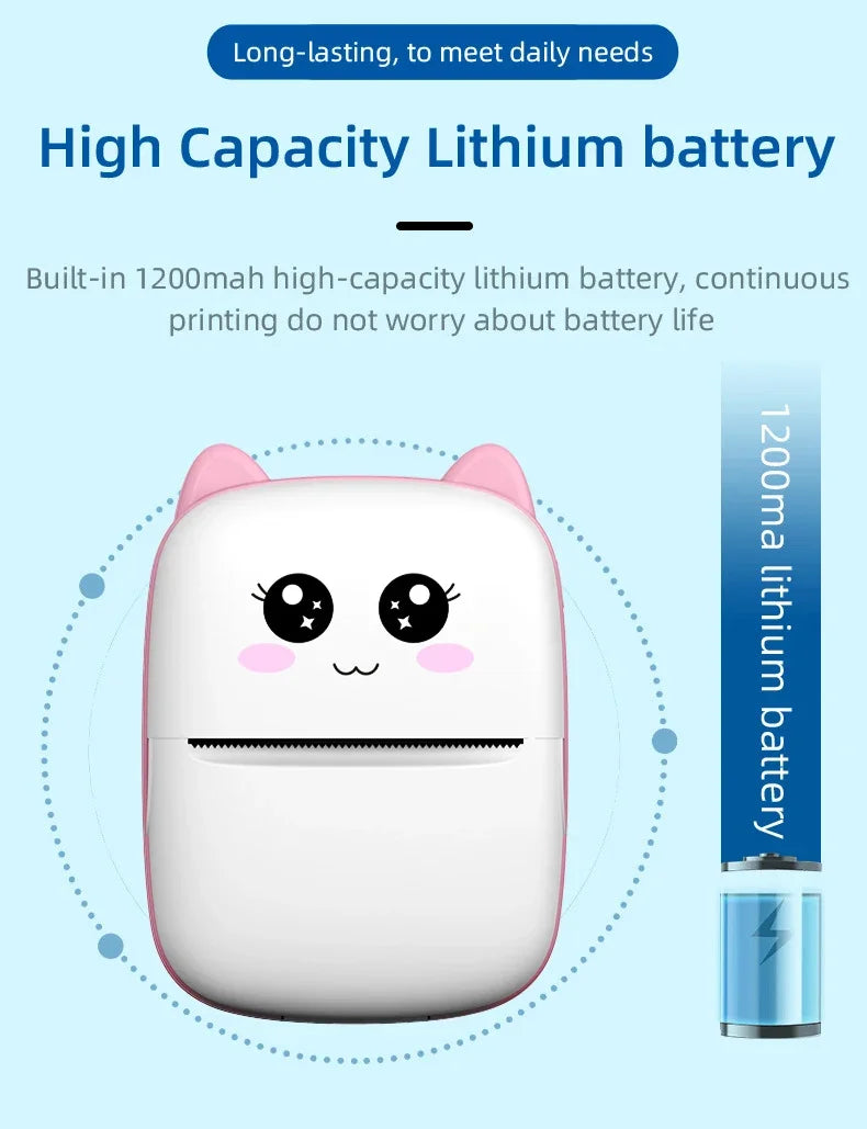 QuickPrint Mini – Pocket-Sized Thermal Printer for Android & iOS