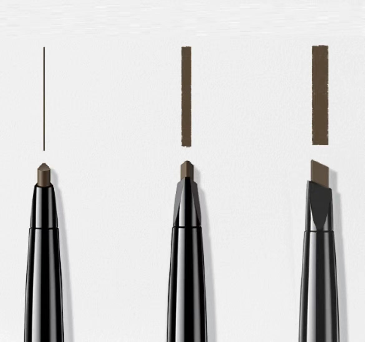 2-in-1 Waterproof Eyebrow Pencil & Brush – Long-Lasting, Smudge-Proof, & Natural Finish