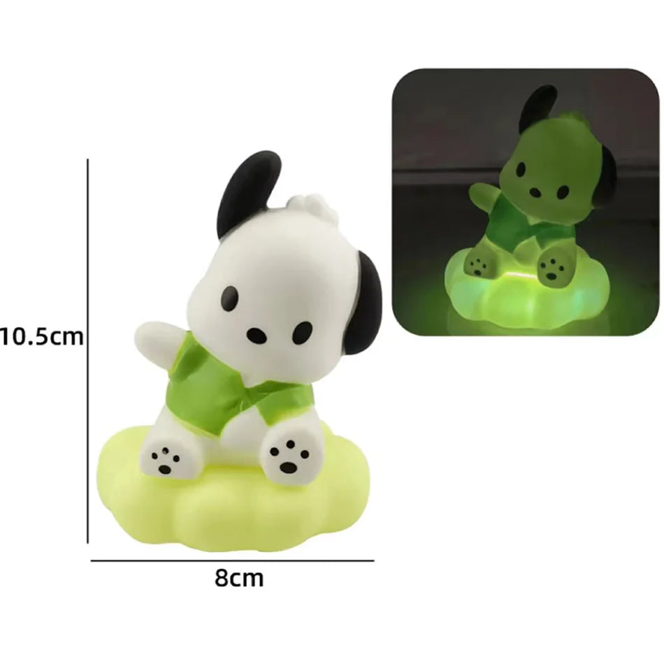 Sanrio Kawaii Night Light – Cinnamoroll & Kuromi LED Cloud Lamp for Kids