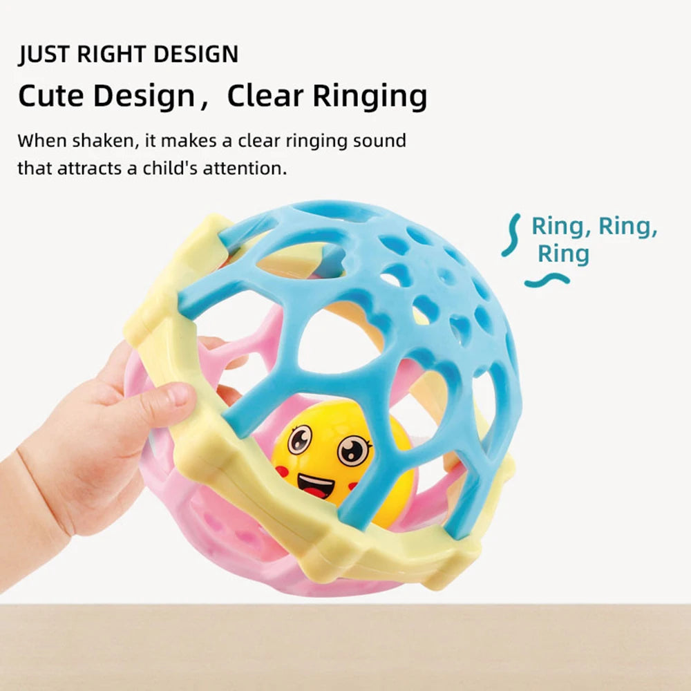 Baby Rattle Toy – Sensory & Fine Motor Development Toy for Infants 3–12 Months