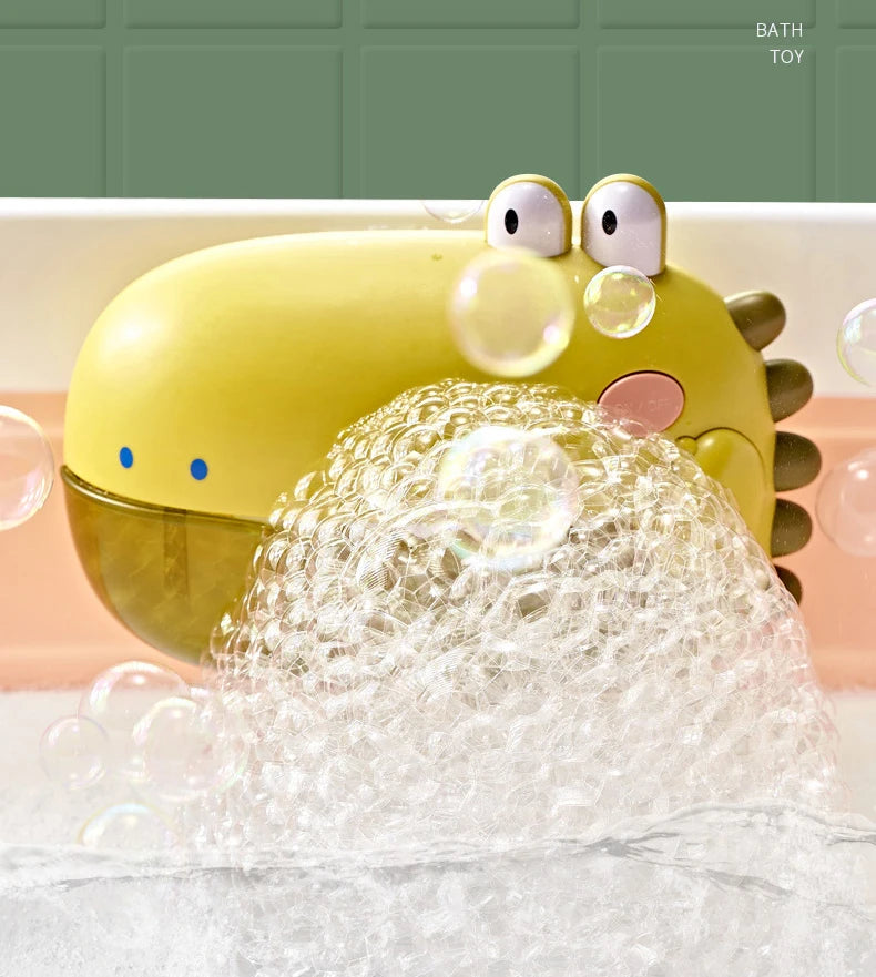 Musical Dinosaur Bubble Bath Toy – Automatic Bubble Maker for Kids | Fun Bathtub Toy for Toddlers & Babies