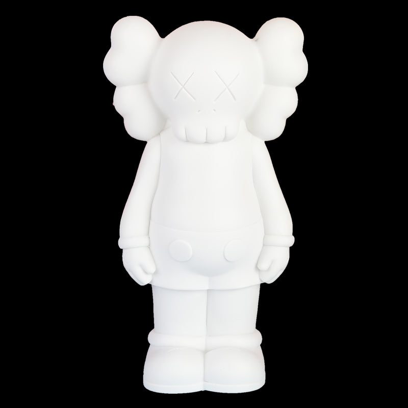 DIY Fluid Violent Bear Material Bag Keychain White Body