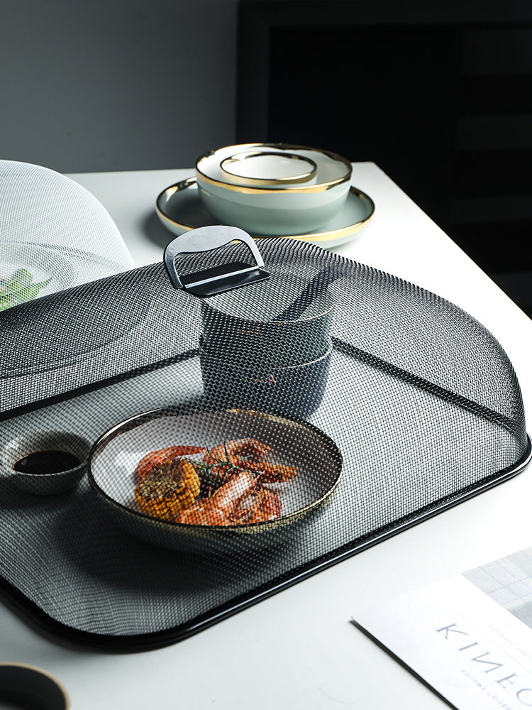 SafeServe™ Mesh Food Cover – Dustproof Dome for Table