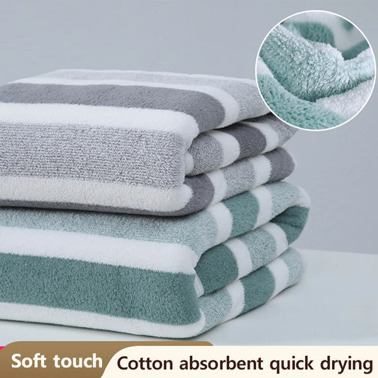 Soft & Absorbent Luxury Bath Towel – Thickened, Quick-Dry Face Towel for Home Use