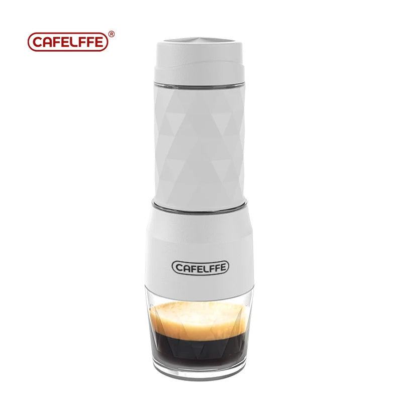 Portable Hand-Press Espresso Maker | Enjoy Hot & Cold Brew on the Move.