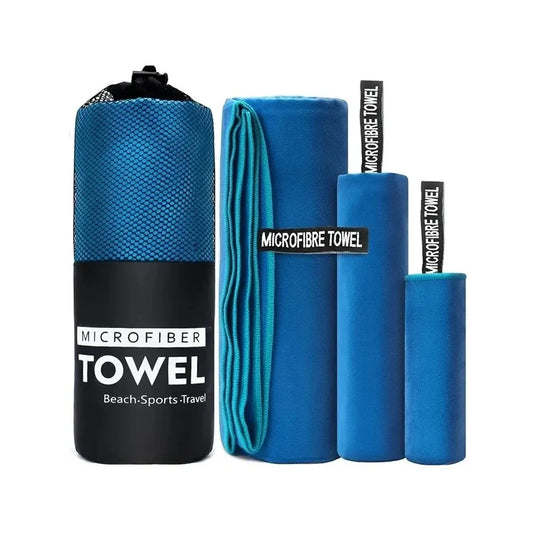 Quick-Dry Sports Towel 40x80CM – Compact Microfiber Gym & Travel Towel