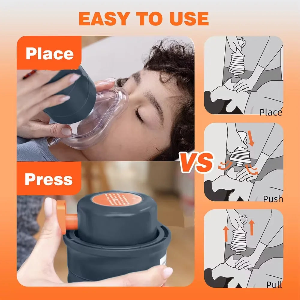 Anti-Choking Device – Portable First Aid CPR Rescue Tool for Adults & Children
