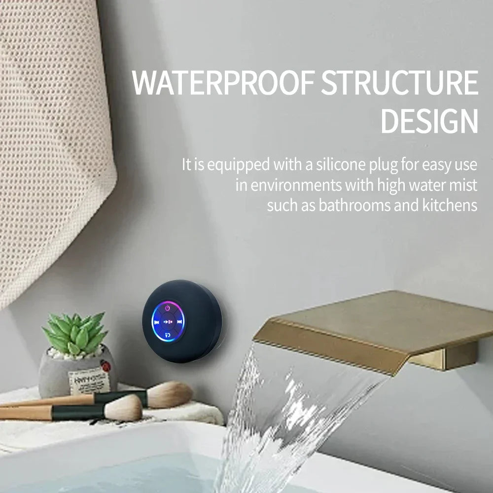 AquaSound Waterproof Bluetooth Speaker