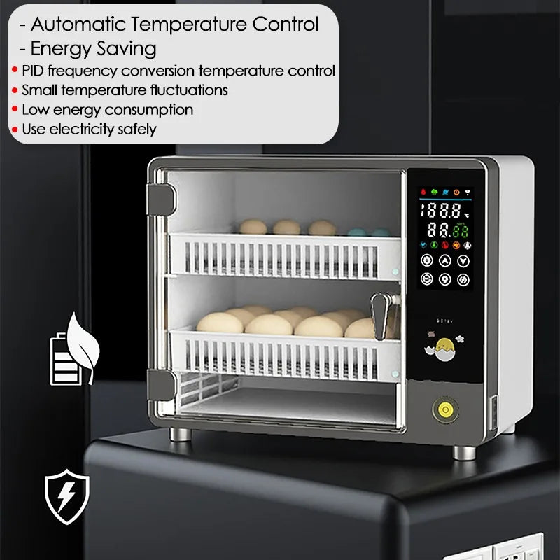 Dreamburgh 24-Egg Fully Automatic Digital Incubator with Auto Turner & Humidity Control