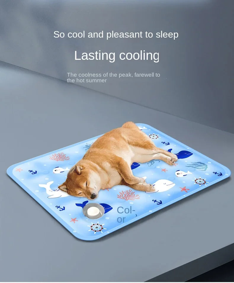 Dog Cooling Mat – Extra Large Summer Cold Gel Pad for Small & Big Dogs and Cats