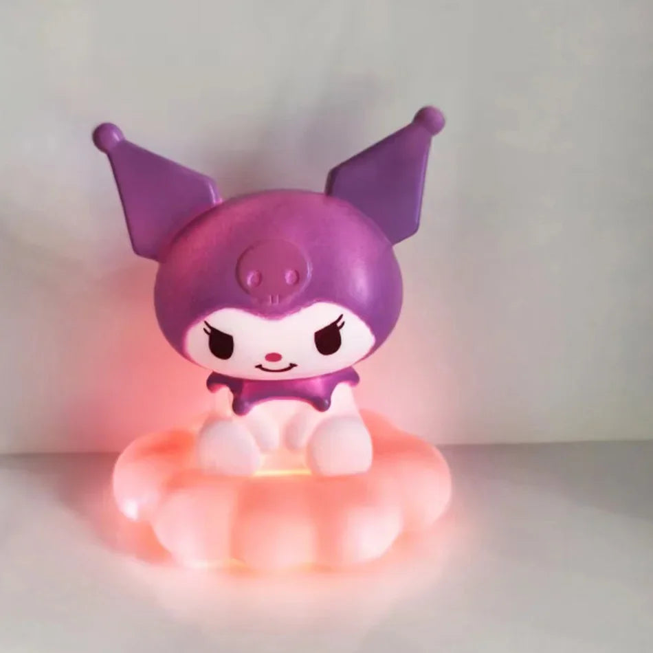 Sanrio Kawaii Night Light – Cinnamoroll & Kuromi LED Cloud Lamp for Kids