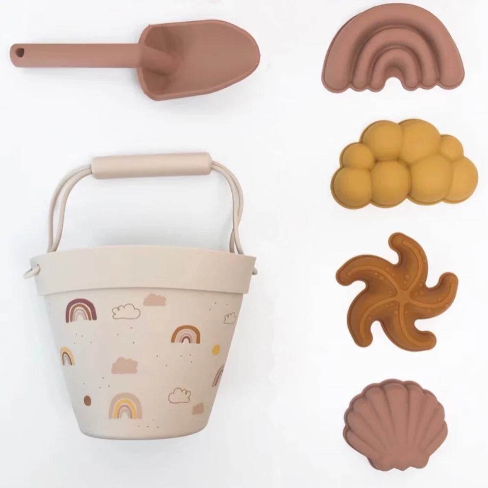 Baby Beach & Bath Toy Set – Cute Animal Swim Toys with Sand Molds for Toddlers & Kids | Summer Water Play & Sandbox Tools