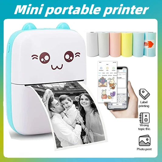 QuickPrint Mini – Pocket-Sized Thermal Printer for Android & iOS