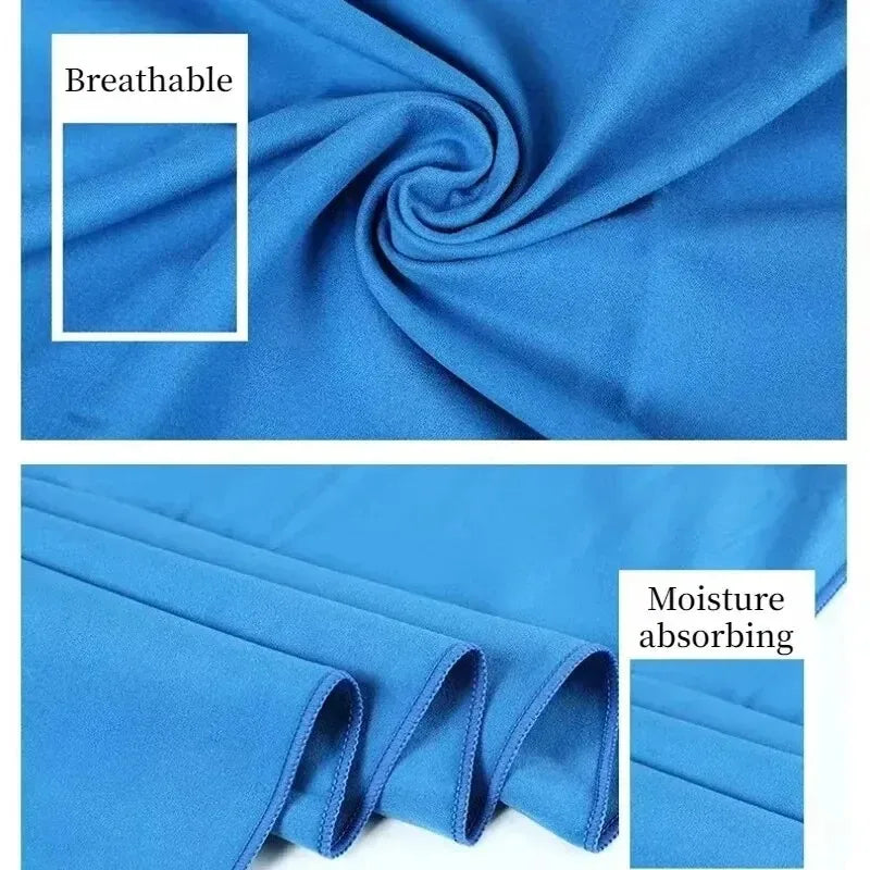 Quick-Dry Sports Towel 40x80CM – Compact Microfiber Gym & Travel Towel