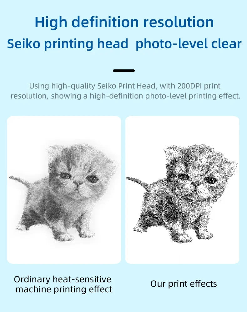 QuickPrint Mini – Pocket-Sized Thermal Printer for Android & iOS
