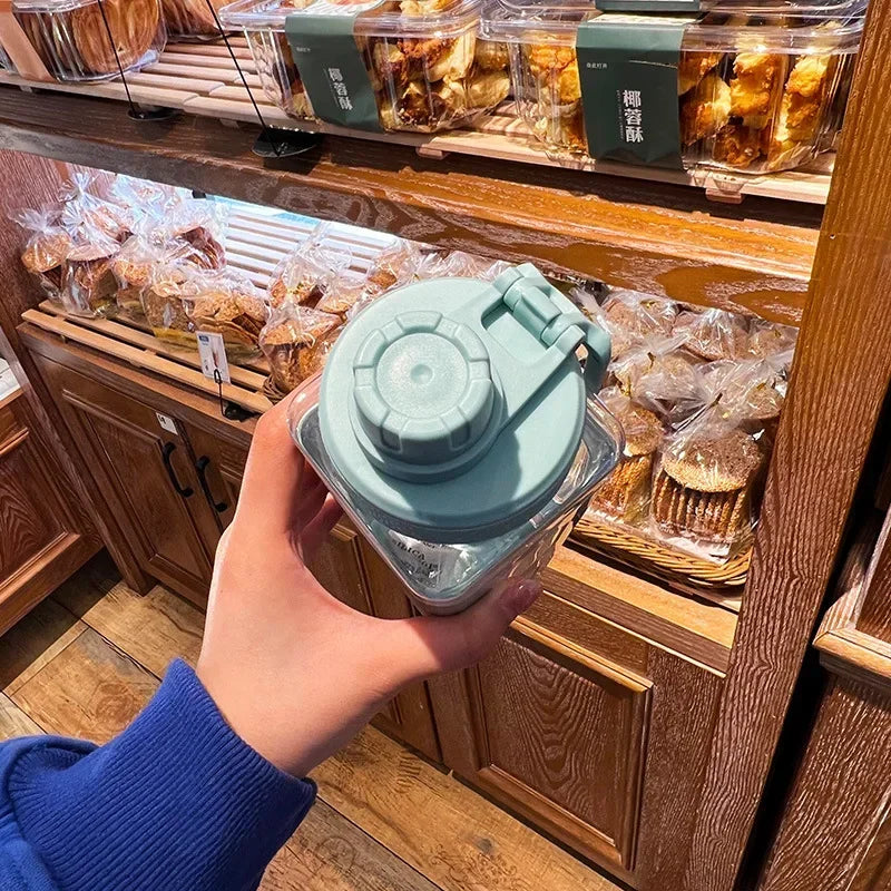 Kawaii Straw Water Bottle – Cute Leak-Proof Drink Bottle