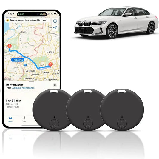 3PCS Mini GPS Tracker Set – Smart Key Finder & Anti-Lost Bluetooth Locator for Car, Kids, Pets & Valuables