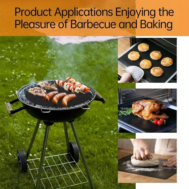 Heavy Duty Non-Stick Oven Liners Mat – 2‑Pack (16″×13″) BPA & PFOA Free