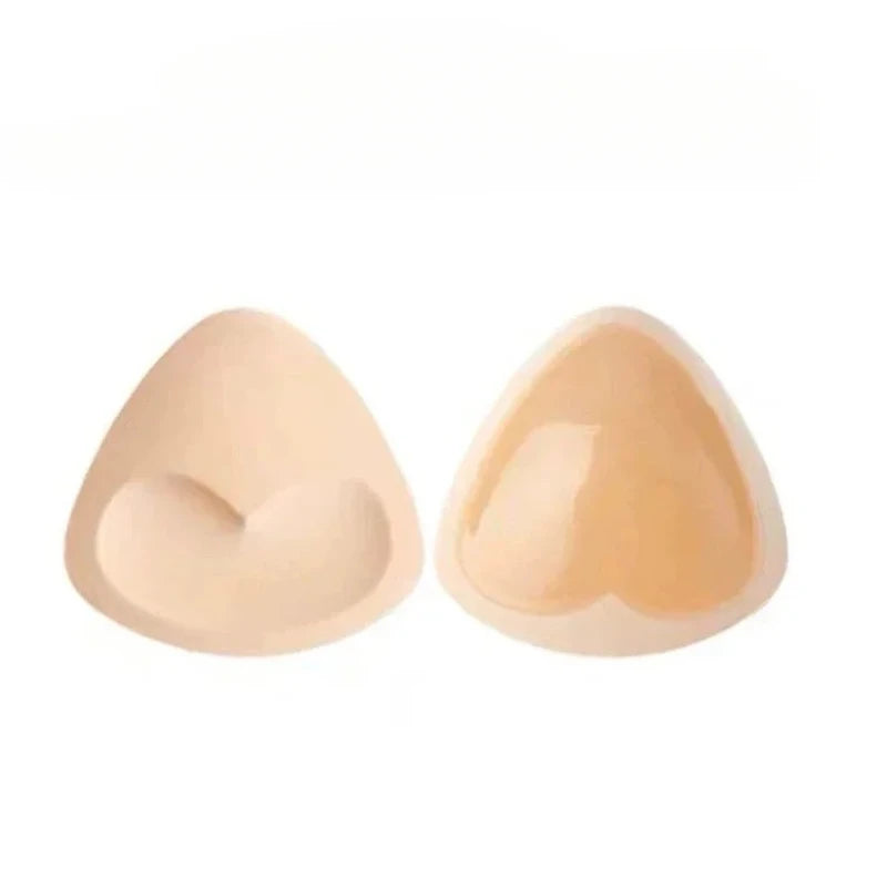 2PCS Silicone Push Up Bra Inserts – Breast Pads & Nipple Covers for Swimsuit & Bikini