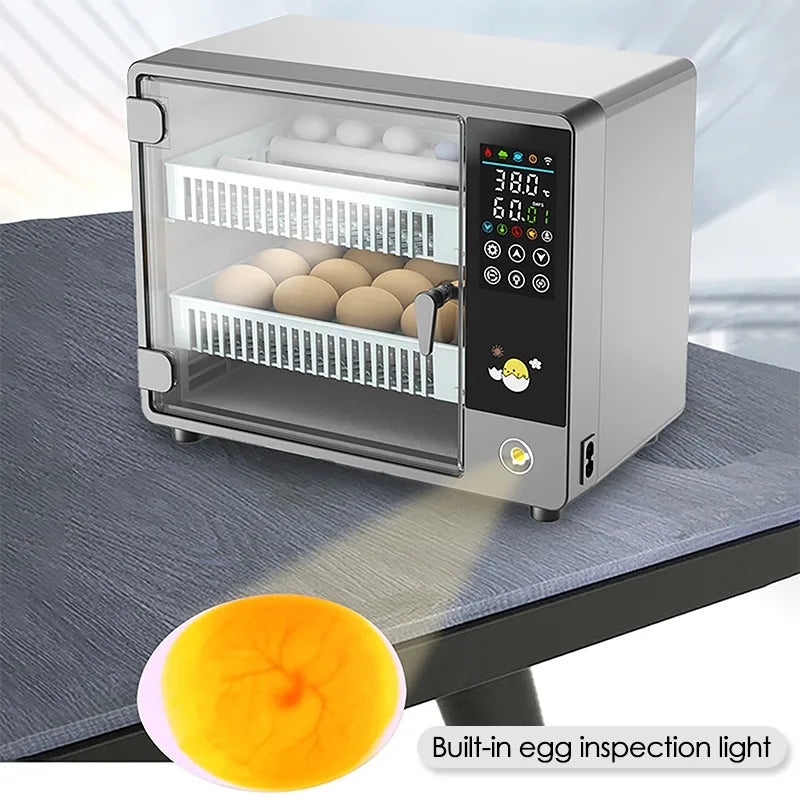 Dreamburgh 24-Egg Fully Automatic Digital Incubator with Auto Turner & Humidity Control