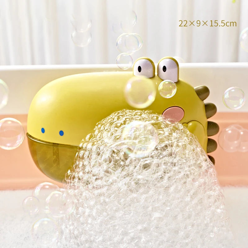 Musical Dinosaur Bubble Bath Toy – Automatic Bubble Maker for Kids | Fun Bathtub Toy for Toddlers & Babies