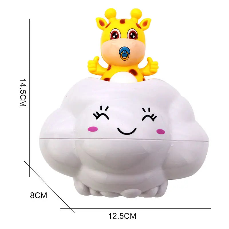 Baby Bath Shower Toy – Cute Cloud Water Sprayer for Kids' Bathtime Fun