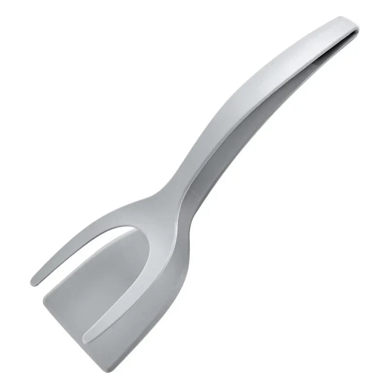2-in-1 Spatula Tongs – Flip Tongs for Eggs, Pancakes, Steak & Kitchen Cooking