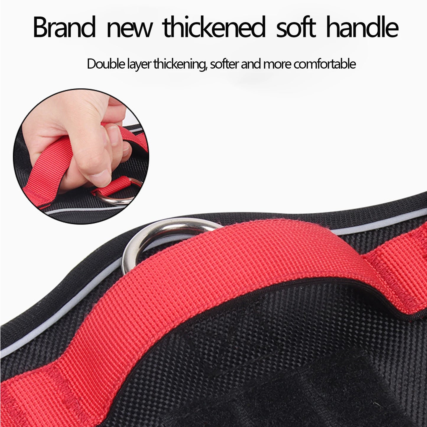 Ultimate Tactical Dog Harness – Waterproof, Reflective & Heavy-Duty for Large Dogs
