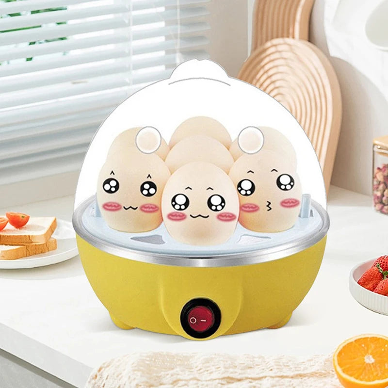 7-Egg Steamer Machine – Auto-Off Egg Boiler for Quick Breakfasts & Healthy Meals