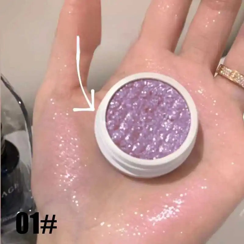 GlowWhip™ Shimmer Gel Highlighter – Face & Body Glitter Shine