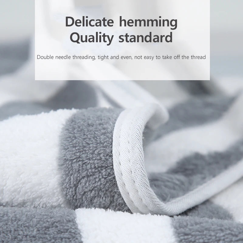 Soft & Absorbent Luxury Bath Towel – Thickened, Quick-Dry Face Towel for Home Use