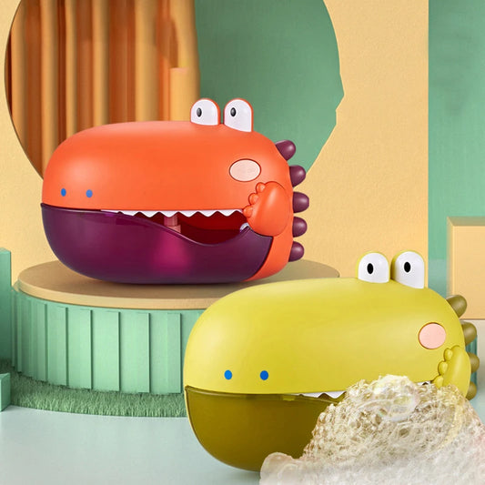 Musical Dinosaur Bubble Bath Toy – Automatic Bubble Maker for Kids | Fun Bathtub Toy for Toddlers & Babies