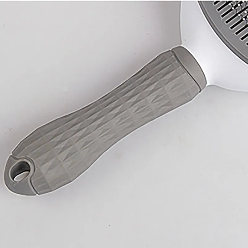 Self-Cleaning Pet Grooming Brush – Slicker Deshedding Comb for Dogs & Cats (Removes Hair, Knots & Dander)