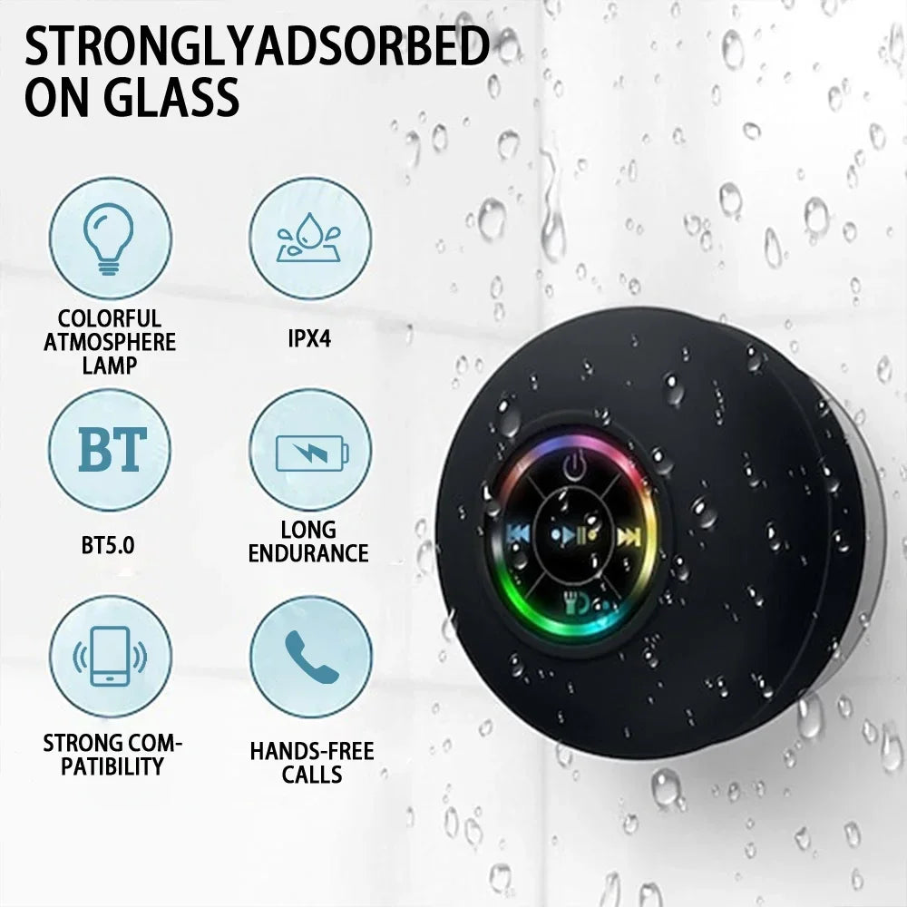AquaSound Waterproof Bluetooth Speaker