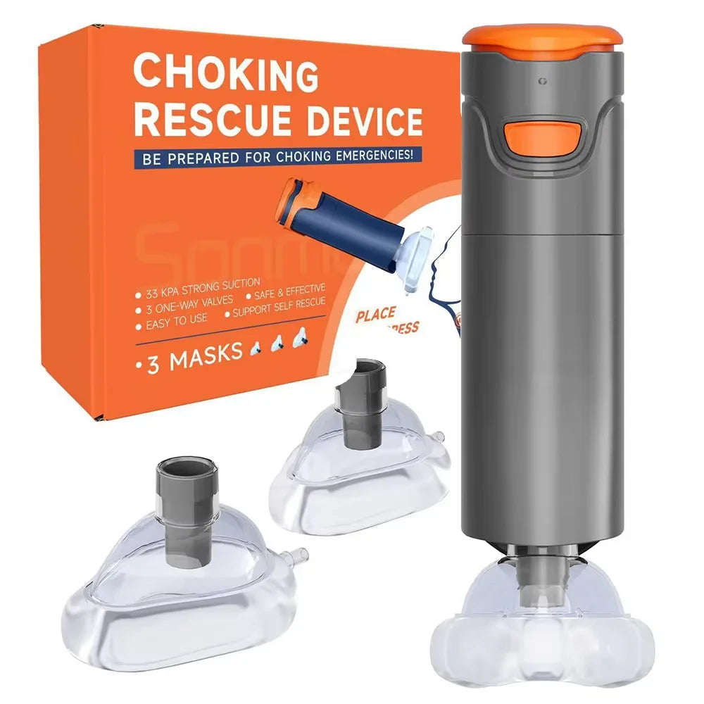 Anti-Choking Device – Portable First Aid CPR Rescue Tool for Adults & Children