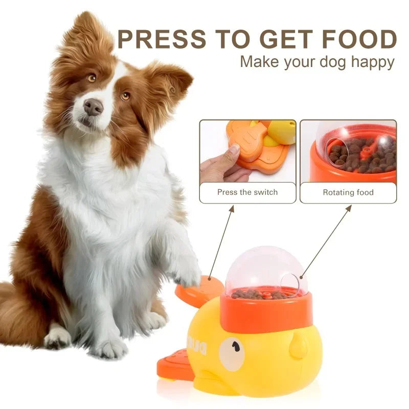 Puzzle Pet Supplies Non-toxic Tasteless Secure Durable Dog Toys Large Space Granary Entertainment Dog Toys for Small Dogs